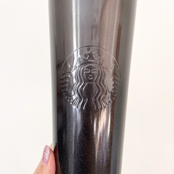 Starbucks tumbler black shimmer 24oz limited edition - Picture 3 of 3